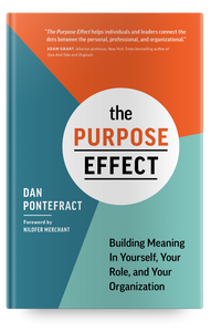 THE PURPOSE EFFECT book - signed by the author, Dan Pontefract